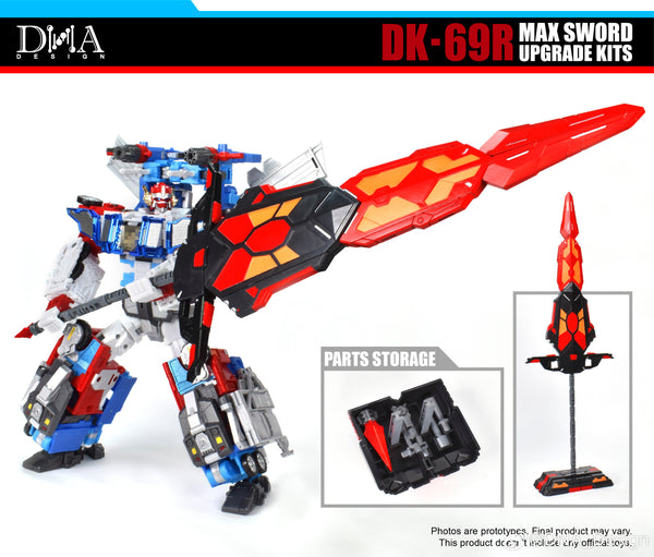 DNA Design DK-69R DK69R Max Sword Upgrade Kits – TFSAFARI
