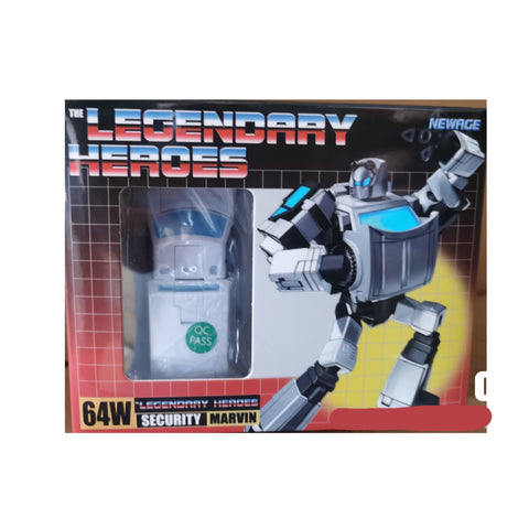 NA NewAge H64W H-64W Security Marwin (Trailbreaker White Version) New Age 10cm / 4"