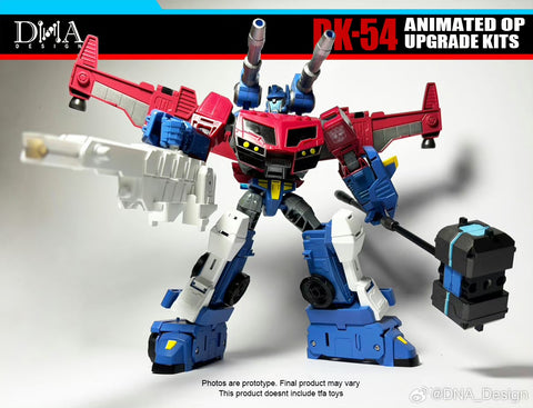 DNA Design DK-54 DK54 Upgrade Kits for 08 Animated Optimus Prime OP
