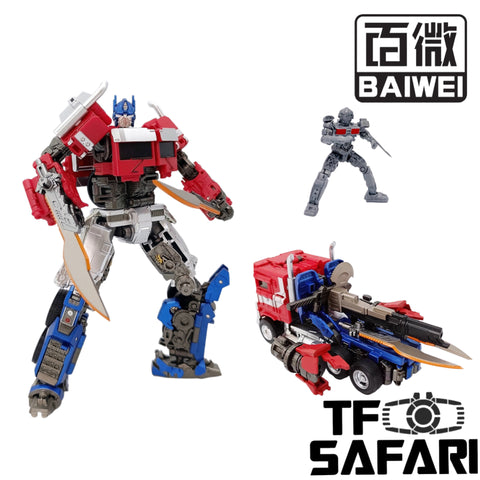 4th party BW BAIWEI TW1030 TW-1030 KO Buzzworthy Bumblebee Studio Series SS-102 SS102 RotB Rise of the Beast Optimus Prime 18cm / 7"