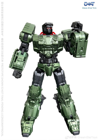 Dream Star Toys  DST02-004 DST02004 Pushing Machine Warrior ( Bonecrusher, Constructicon, Devastator Combiner) DreamStarToys Metallic Version 24.5 cm / 9.6"