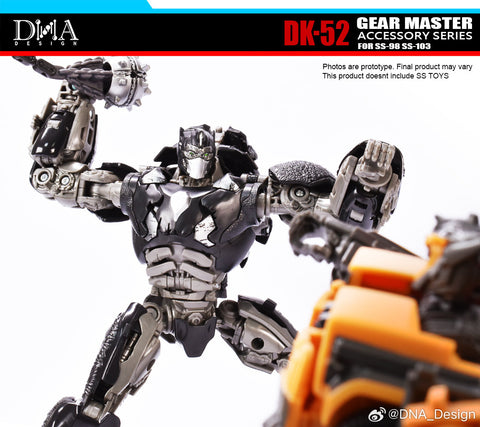 DNA Design DK-52 DK52 Upgrade Kits for Studio Series SS-98 Cheetor & SS-103 Rhinox