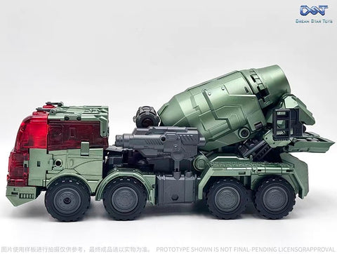 【Pre-Order】Dream Star Toys  DST02-005 DST02005 ( Mixmaster, Constructicon, Devastator Combiner) DreamStarToys Metallic Version 24.5 cm / 9.6"