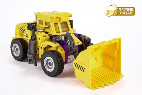 【Loose Pack】JB Jinbao OS Combiner G2 Devastator (Oversized GT-01 GT01 Gravity Builder) 6 in 1 Set (Yellow Version) 45cm / 18"