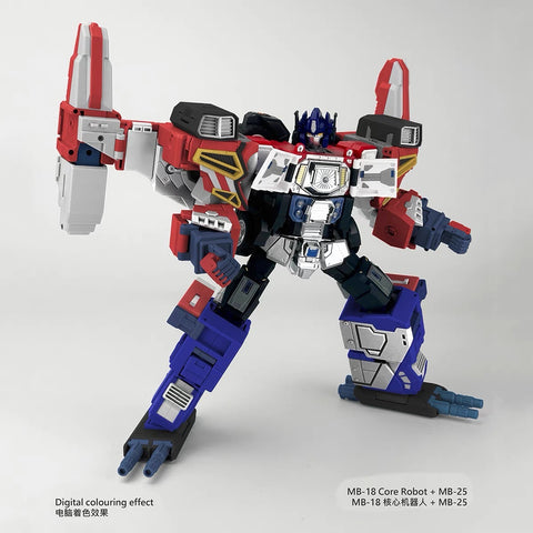 FansHobby FH MB-18 + MB-25 / MB18 + MB25 Energy Commander and Energon Wing(Armada Universe Energon Optimus Prime & Saber) 2 in 1 pack 24cm / 9.5"