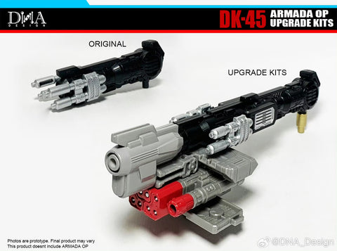 DNA Design DK-45 DK45 Upgrade Kits for Legacy Evolution Armada Universe Optimus Prime