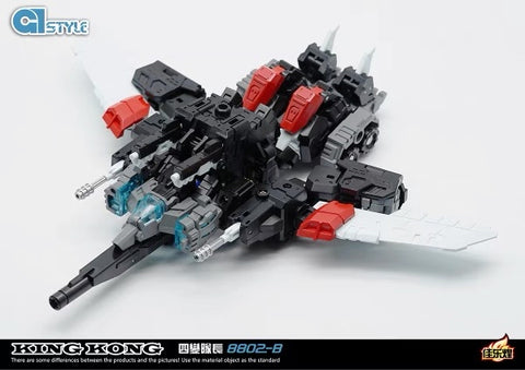 4th party Kight 8802 / 8802B Captain Gorilla King Kong Beast War Optimal Optimus (KO Iron Factory EX43 Primal Commander) 15cm / 6"