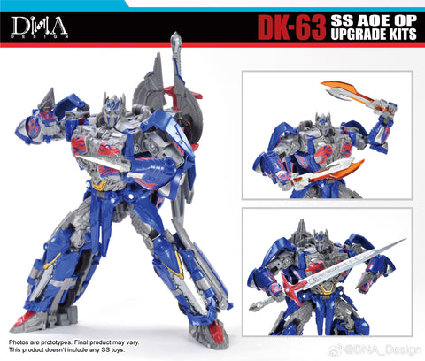 【Pre-Order】DNA Design DK-63 DK63 Upgrade Kits for SS Aoe OP (Studio Series Age of Extinction Optimus Prime)