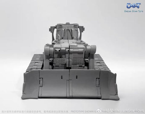 Dream Star Toys  DST02-004 DST02004 Pushing Machine Warrior ( Bonecrusher, Constructicon, Devastator Combiner) DreamStarToys Metallic Version 24.5 cm / 9.6"