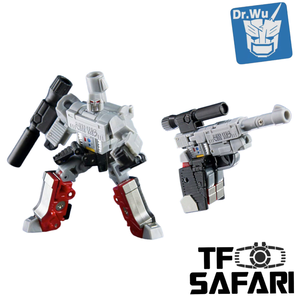 Dr.Wu & Mechanic Studio Extreme Warfare DW-E36X Menace King (Megatron) Red Leg Version 4.5cm