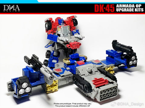 【Pre-Order】DNA Design DK-45 DK45 Upgrade Kits for Legacy Evolution Armada Universe Optimus Prime