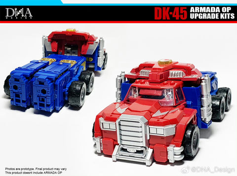 【Pre-Order】DNA Design DK-45 DK45 Upgrade Kits for Legacy Evolution Armada Universe Optimus Prime