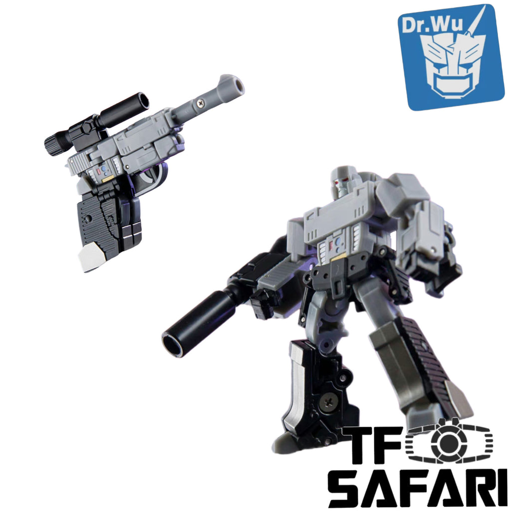 Dr.Wu & Mechanic Studio Extreme Warfare DW-E36 Menace King (Megatron) Original Grey Leg Version 4.5cm