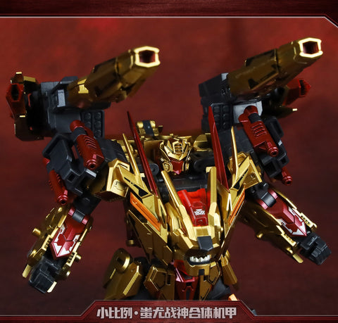 Cang Toys Cang-Toys CY-Mini-04 CYMini04 Kingmini (Razorclaw, Feral Rex) Predaking Combiner 12cm