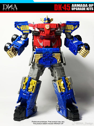【Pre-Order】DNA Design DK-45 DK45 Upgrade Kits for Legacy Evolution Armada Universe Optimus Prime