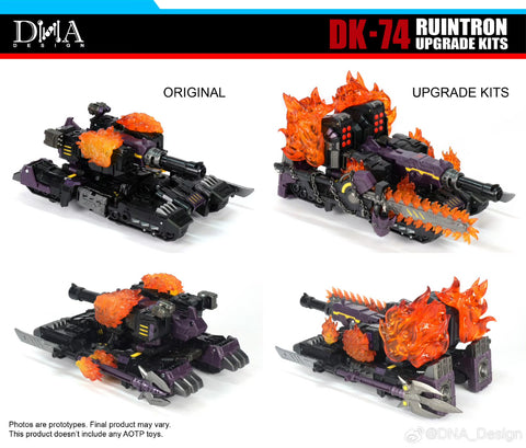 【Pre-Order】DNA Design DK-74 DK74 Ruintron Upgrade Kits  for Age of the Primes AoP Megatronus The Fallen