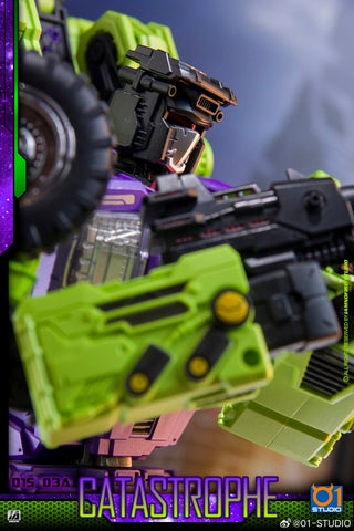 01-Studio 01S03A 01S-03A Catastrophe Desolator Combiner (Scrapper Devastator Combiner) 26cm / 10.3"