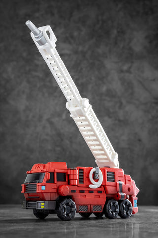 Iron Factory IF EX-62 EX62 Iron Samurai Akataki(Inferno IDW)10cm / 4"