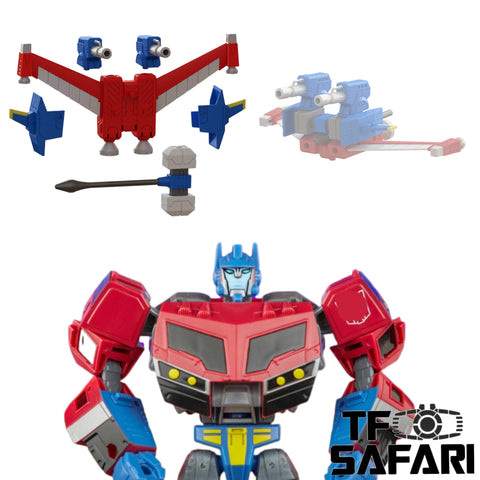 【Pre-Order】Matrix Workshop M97 M-97 Weapon set / Jetpack for Legacy United Voyager Animated Universe Optimus Prime Upgrade Kit