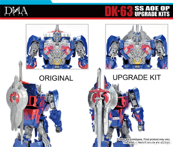 DNA Design DK-63 DK63 Upgrade Kits for SS Aoe OP (Studio Series