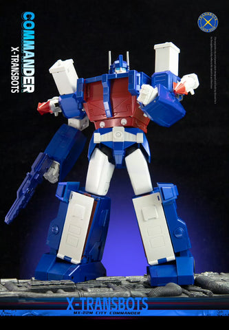 XTransbots MX-22M MX-XXIIM MX22M Commander Stack ( Ultra Magnus )  Metallic Painting Version X-transbots 27cm / 10.7"