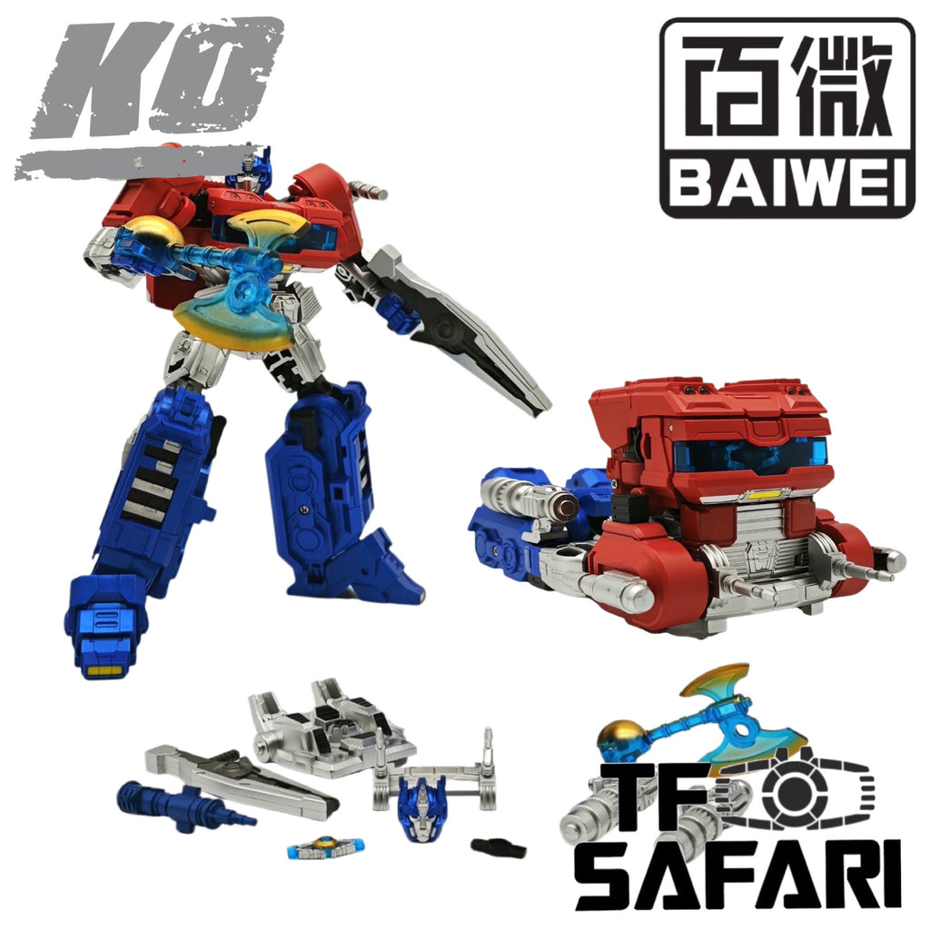 4th party BW BAIWEI TW1035 TW-1035 Oversized KO Studio Series One 112 Optimus Prime 18cm / 7"
