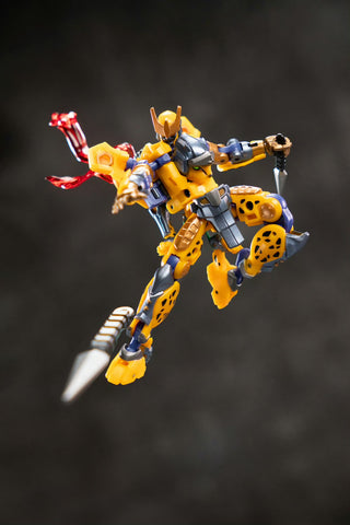 【Pre-Order】Iron Factory IF EX76 EX-76 Raiga Iron Samurai (Cheetor)