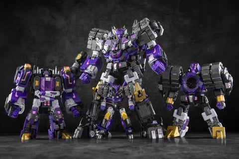 Iron Factory IF EX-35β EX35β Merak Beta ( Tesarus DJD) Purple Version Spirits of The "D.E.C" Ironfactory 15cm / 6"