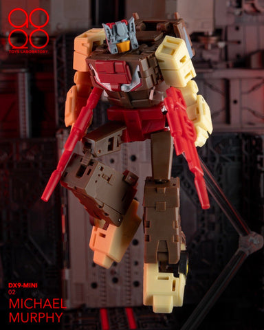 DX9 Toys DX9 Mini 02 Mini-02 Michael Murphy (Chromedome) 11.5cm / 4.5“