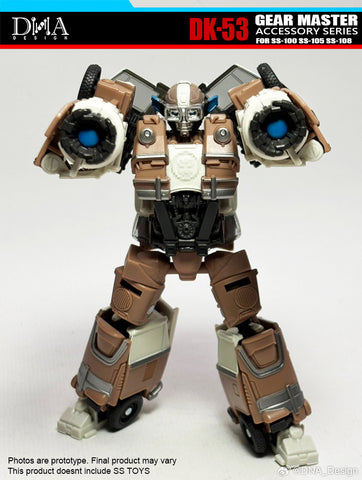 DNA Design DK-53 DK53 Upgrade Kits for Studio Series SS-100 Bumblebee & SS-105 Mirage & SS-108 Wheeljack