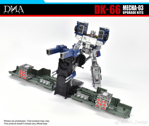 DNA Design DK-66 DK66 Upgrade Kits for Mecha-03 MechaGodzilla (T-Spark MFS-3 Synergenex )