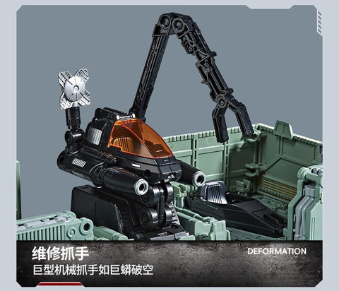 4th Party WJ WEISHUANG MPP10 MPP-10 Commander ( W8036 Oversized MP10 Optimus Prime) EVA Version with Trailer 32cm / 12.6"