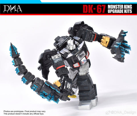 【Pre-Order】DNA Design DK-67 DK67 Upgrade Kits for Monster King (Megatron Type Godzilla Synergenex)
