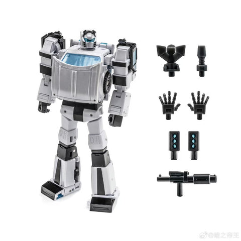 NA NewAge H64W H-64W Security Marwin (Trailbreaker White Version) New Age 10cm / 4"