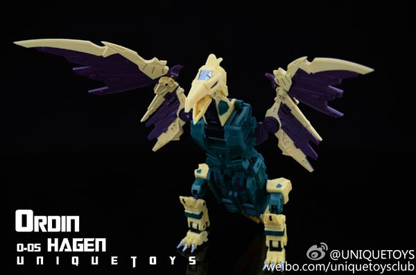 Unique Toys UT O05 O-05 Hagen / Odin Combiner (Cutthroat