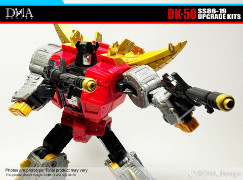 DNA Design DK-50 DK50 Upgrade Kits for Studio Series SS86-19 Dinobot Snarl