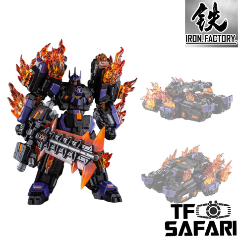 Iron Factory IF EX-72 EX72 Chaos Blaze (The Fallen Megatronus)