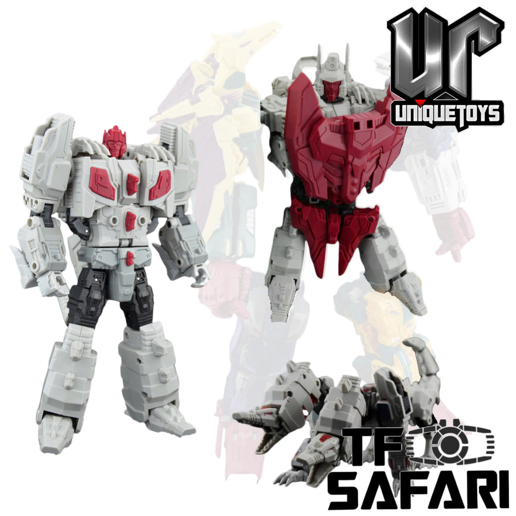 Unique Toys UT O04 O-04 Siegfried / Odin Combiner (Hun-Grrr / Abominus) 17.8cm / 7“