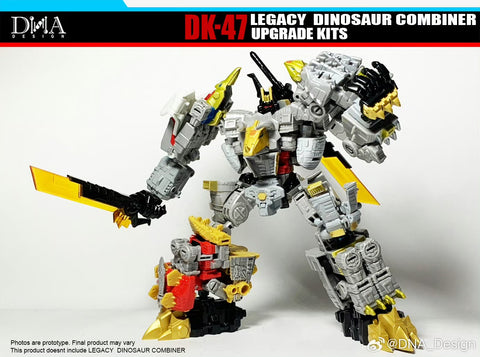 【Pre-Order】DNA Design DK-47 DK47 Upgrade Kits for Legacy Dinosaur Combiner / Volcanicus