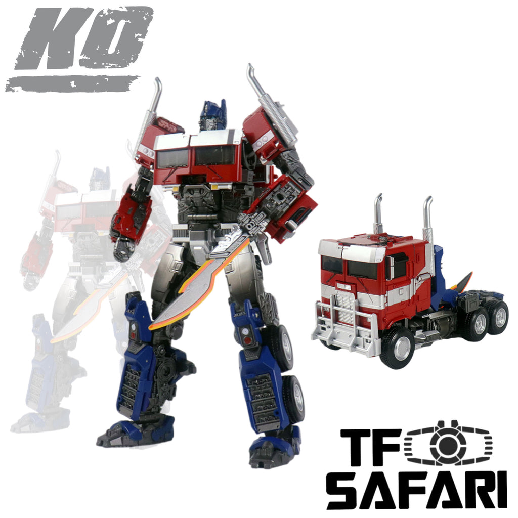 4th Party Black Mamba BMB HMK09F HMK-09F KO Buzzworthy Bumblebee SS102 SS-102 RotB Rise of the Beast Optimus Prime (Oversized Version) 30cm / 12"