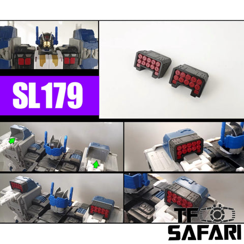 Shockwave Lab SL179 SL-179 Filling Parts for Legacy Titan-Class Metroplex Upgrade Kit