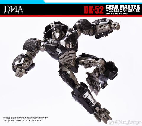 DNA Design DK-52 DK52 Upgrade Kits for Studio Series SS-98 Cheetor & SS-103 Rhinox