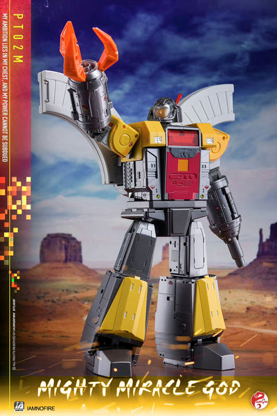 パンギュー トイズ PF-02 オメガ シュプリーム トランスフォーマーx2 Pangu Toys PT-02M PT02M Mighty Miracle God (Omega Supreme