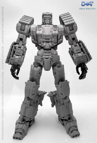 Dream Star Toys  DST02-004 DST02004 Pushing Machine Warrior ( Bonecrusher, Constructicon, Devastator Combiner) DreamStarToys Metallic Version 24.5 cm / 9.6"