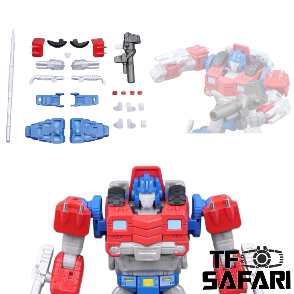 ZX Studio ZX-15 ZX15 Upgrade Kit & Weapon set for Legacy Evolution Humble Origins Orion Pax Upgrade Kit (Painted)