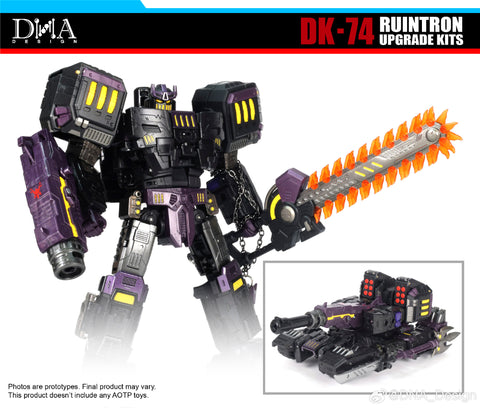 【Pre-Order】DNA Design DK-74 DK74 Ruintron Upgrade Kits  for Age of the Primes AoP Megatronus The Fallen
