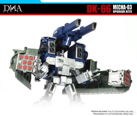 DNA Design DK-66 DK66 Upgrade Kits for Mecha-03 MechaGodzilla (T-Spark MFS-3 Synergenex )