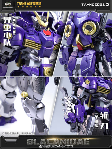Cang Toys Cang-Toys TA-HCZ001 Blacanidae Bergion (Insecticons) Hero Grade 18cm / 7"