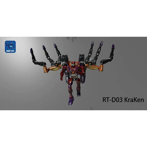 【Pre-Order】 Robot Toys RT-D03 RTD03 Kraken ( Beast Wars Rampage) 28cm / 11"
