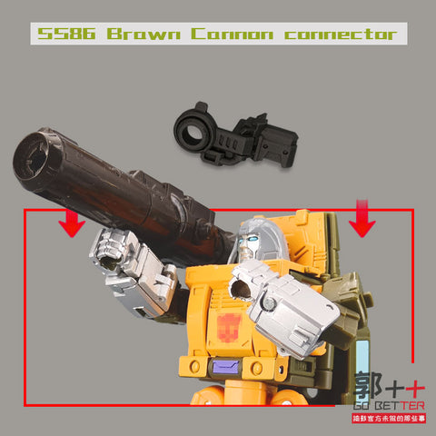 Go Better Studio GX-58 GX58 Gap fillers / Handle for Studio Series SS86 86-22 Brawn Upgrade Kit